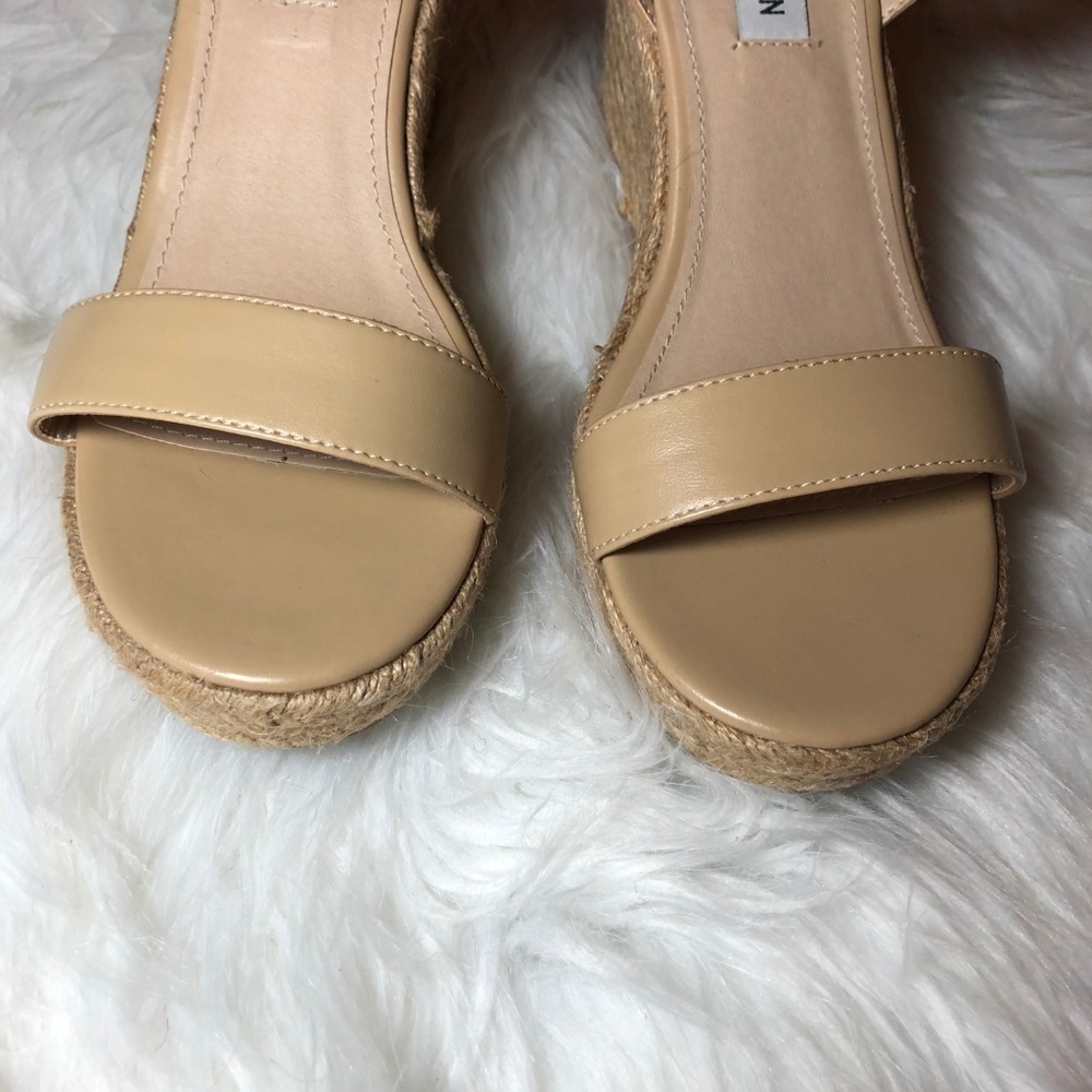 Steve Madden Tan Seaside Wedge Sandals Size 8.5 - Picture 2 of 8